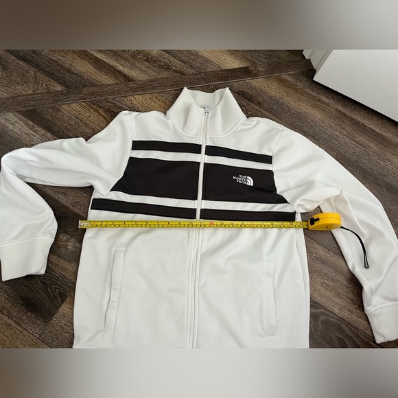 The North Face Steady Start Track Jacket TNF White/Asphalt Grey Men's Medium - Picture 8 of 9